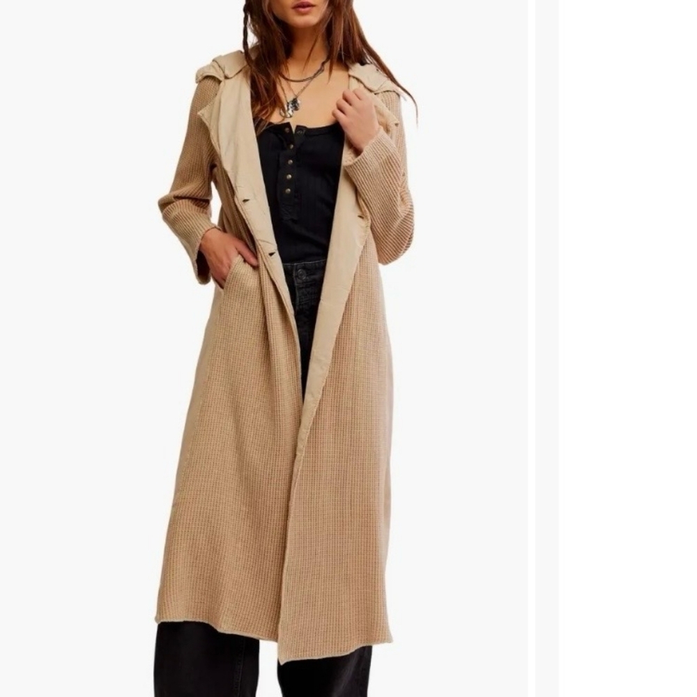 FREE PEOPLE | Landon Knit Duster - Picture 4 of 12